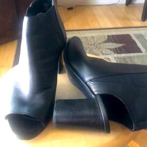 Steve Madden:Nobel, black leather